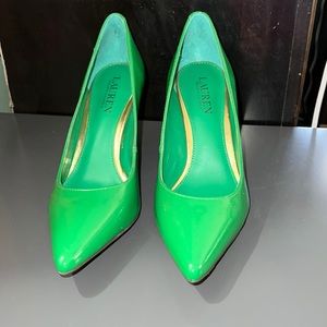 Green Lauren Ralph Lauren Heels
